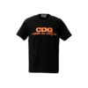 꼼데가르송 반팔티 cdg 로고 남녀공용 면100 티셔츠 일본매장 오렌지s